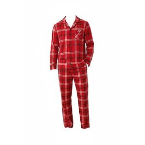 Wondershop Target Mens L Tall Red Plaid Pajama Set Long Sleeve Button Down PJs